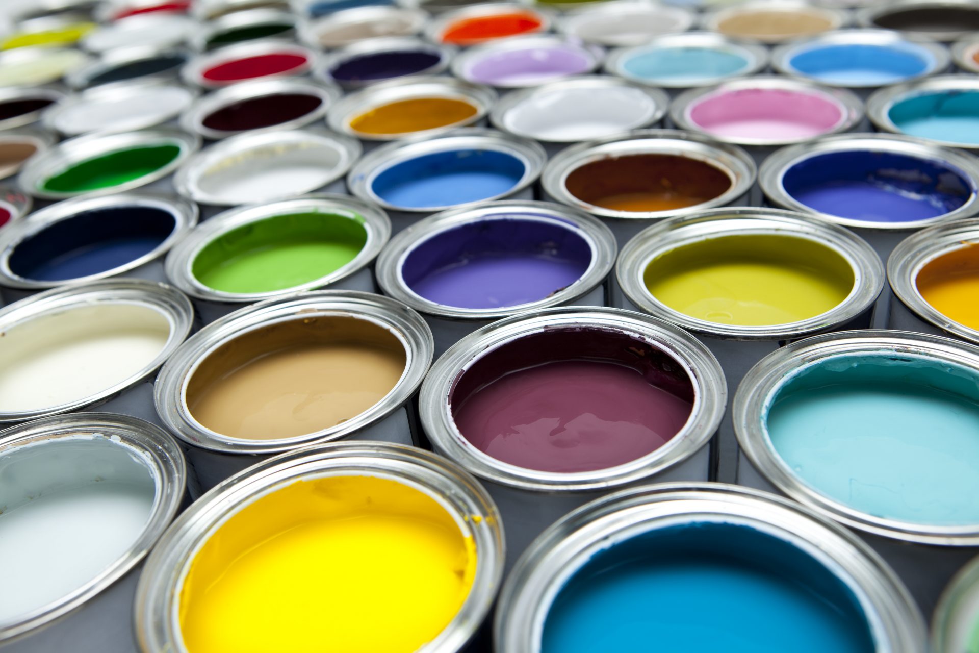 Different types of paint
