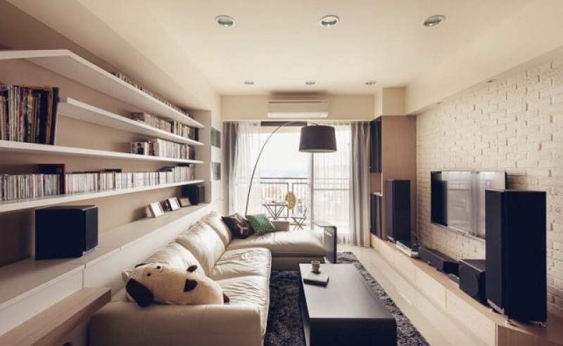  rectangular living room