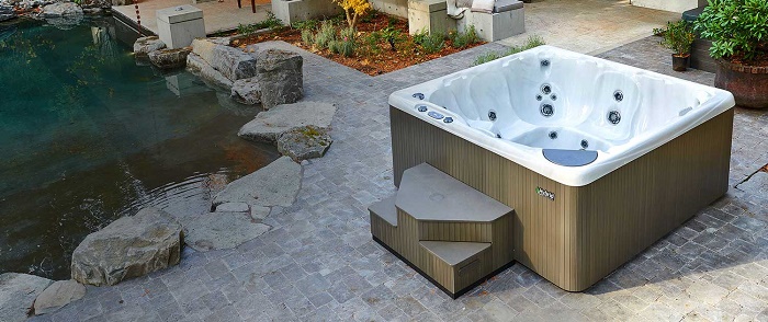 Where to put a hot tub