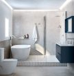 shower and bathtub