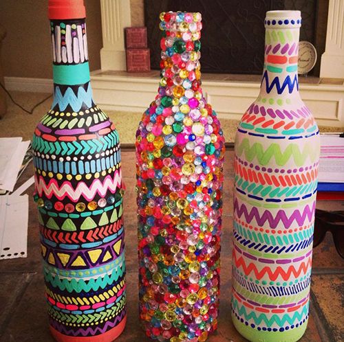Recycle bottles creatively