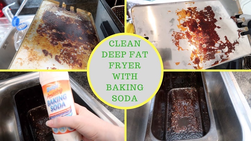 How to clean a deep fat fryer