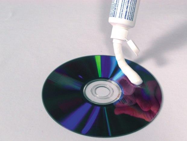How to remove deep scratches from CD