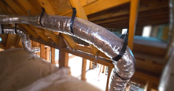 replacing flexible ductwork with rigid
