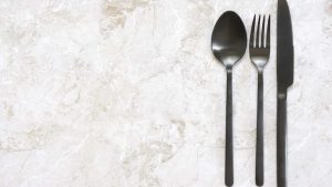 Black silverware that doesn't fade