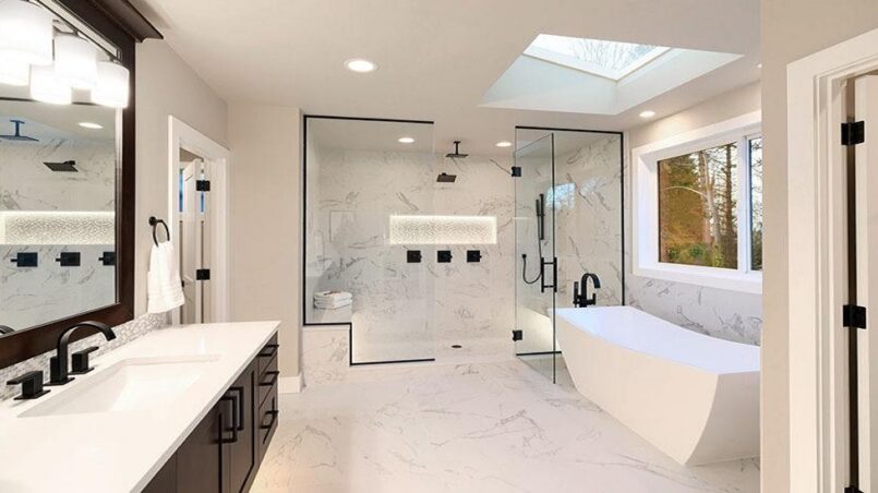Upgrades to Luxurious Bathroom Remodel
