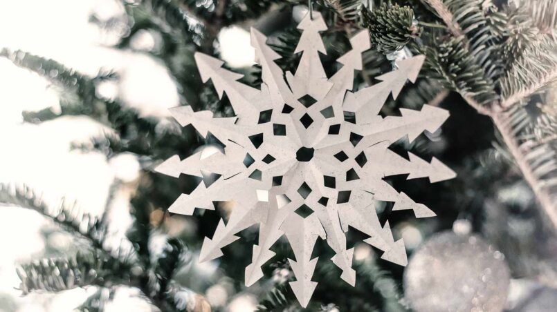 How to Make Snowflakes for Christmas Decoration