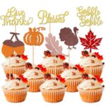 Thanksgiving Cupcake Toppers: A Sweet Addition to Your Table