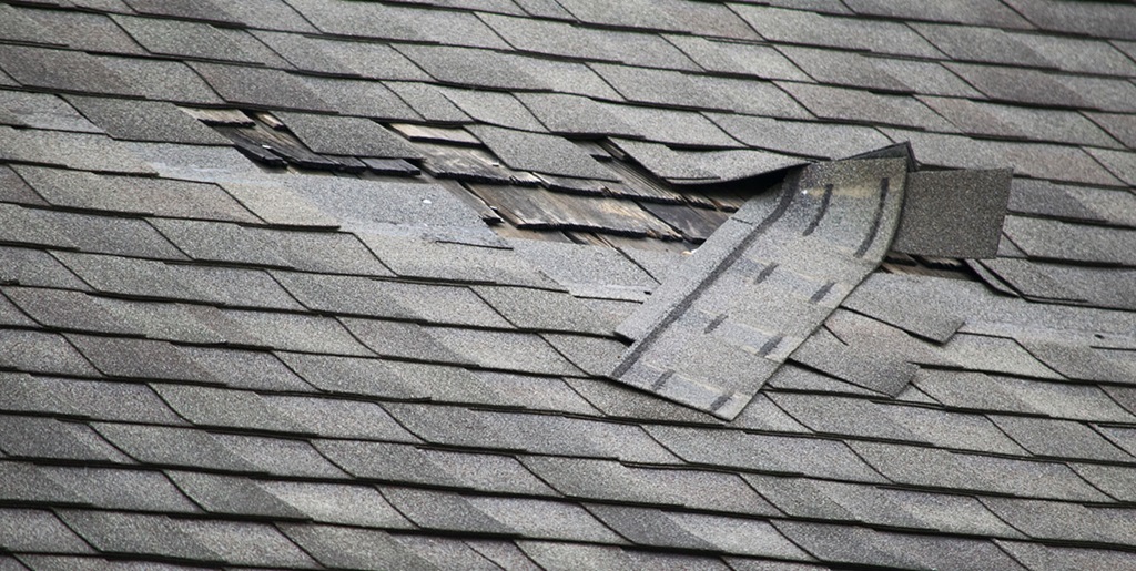 Assess the Damage Repair Garage Roof