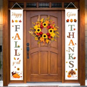 Welcome Guests with a Festive Thanksgiving Door Cover
