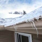 What is the fastest way to melt ice in gutters