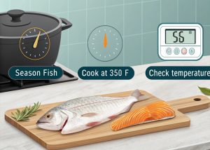 What is the 10 minute rule for cooking fish