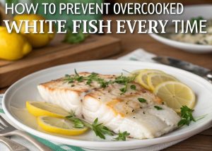 How do you save overcooked fish