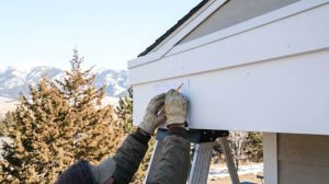 Heavy tech mounted securely near a fascia board in Helena Montana