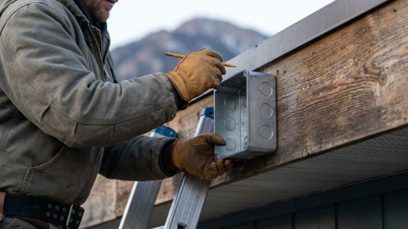 Structural roof mount installation for heavy technology equipment